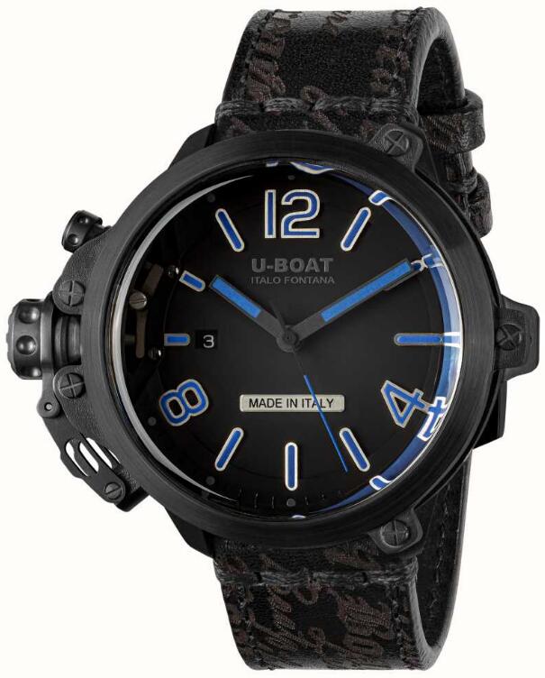 Review Replica U-Boat Capsule 50mm Black PVD Limited Edition 8806 watch - Click Image to Close